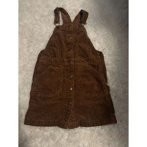 Vintage OshKosh B'Gosh Vestbak Overall Dress Girls Size 6
